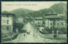 Bergamo Clusone cartolina