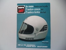 advertising Pubblicità 1975 CASCO NAVA INTEGRALE GRANTURISMO
