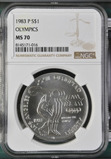 :1983-P $1-ARGENTO XXIII DISCO