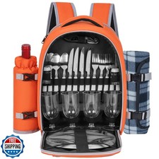 ITHWIU Zaino da Picnic per 4