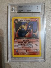 Dark Charizard BGS 9 Non Holo