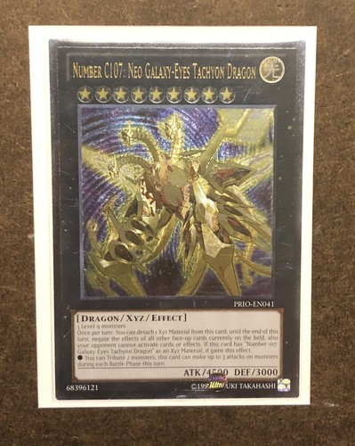 Yugioh numero c107 drago - numero,
