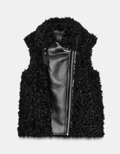 Gilet Zara Nero Pecora