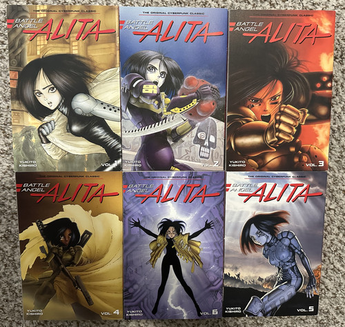 Battle angel alita - manga, set