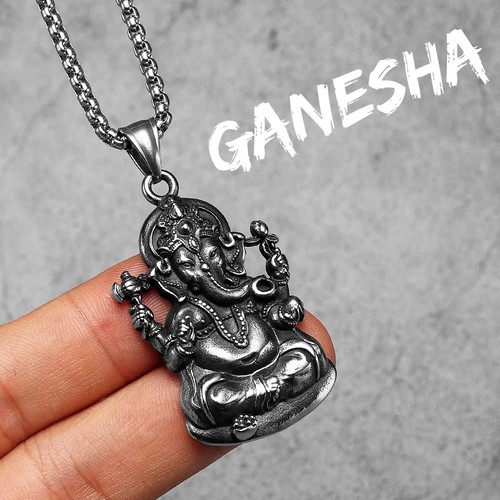 Silver plated ganesha - ganesha, amulet