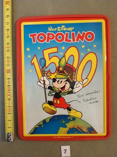 Topolino 1500 gadget targa - 1500,