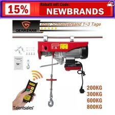 Paranco elettrico verricello