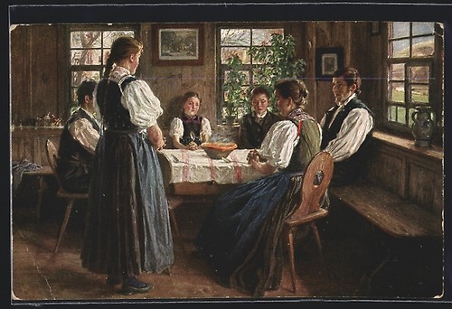 Cartolina artista wilhelm - cartolina, d'artista