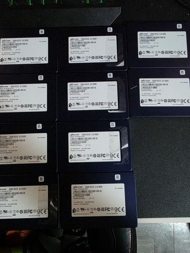 Ssd sata micron 5200 eco - micron, 7,68