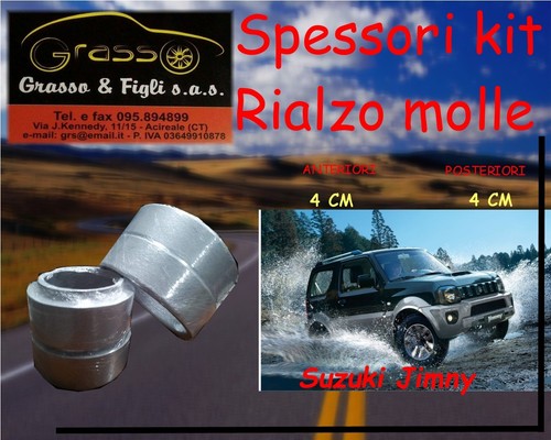 Spessori molle rialzo spacer - spessori,