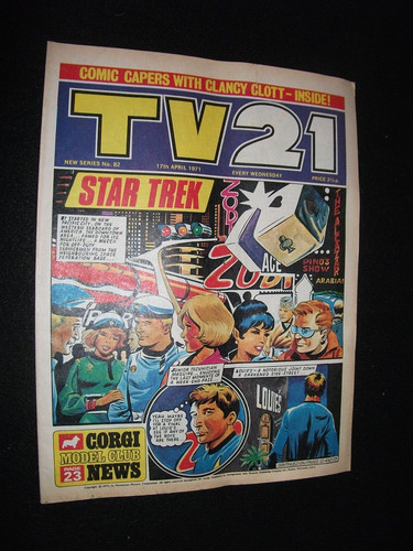 Tv21 comic 1971 17th april - 1971.,