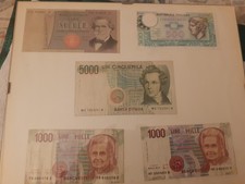 banconote italiane lire