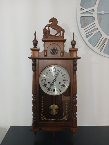 Antico orologio pendolo da - a,