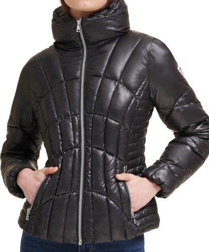 Guess puffer quilted fitted - puffer,