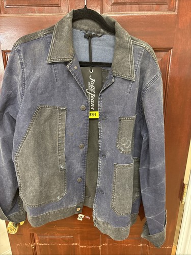Diesel jog jeans denim jacket - jog,