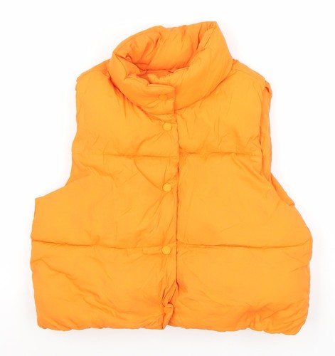 Giacca imbottita arancione