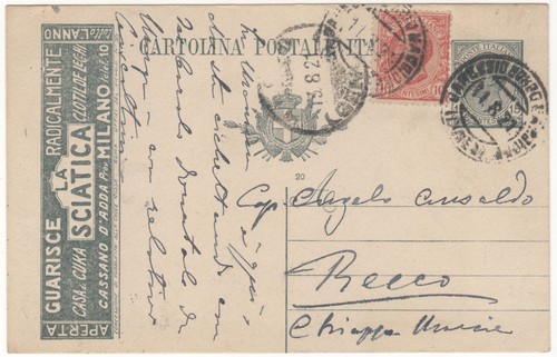 Regno intero postale - intero,