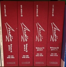 AUDIO REVIEW COLLEZIONE RILEGATA dal n. 119 al 143 e dal 152 al 172 IN 9 VOLUMI