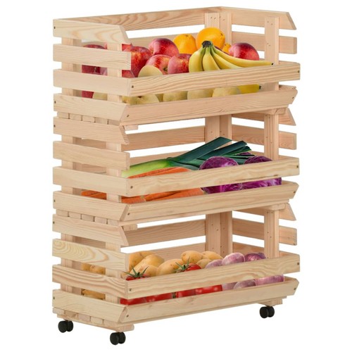 Carrello portaverdure 57x30x80 - carrello,