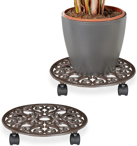 Sottovaso con ruote - sottovaso,