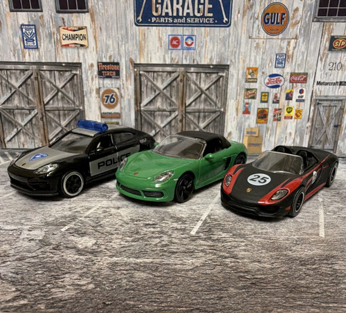 Majorette porsche lotto 3 - majorette, di