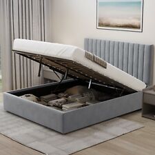 Letto contenitore ottomano 3 piedi singolo piccolo matrimoniale 4 piedi 6 king size 5 piedi struttura letto velluto