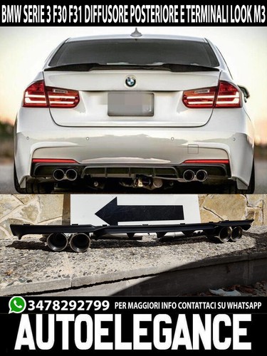 Diffusore posteriore bmw serie - posteriore,