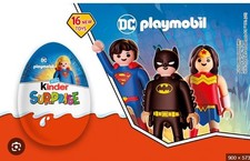 KINDER JOY   DC PLAYMOBIL A SCELTA 2025 ITALIA VC291  A VC306