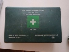 BMW 1970/1980 first aid Kit pronto soccorso Kraftwagen Verbandkasten B DIN 13164