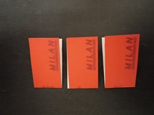 Set 3 booklet Milan Campione