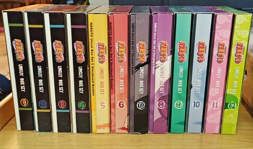 Naruto uncut box set - box,