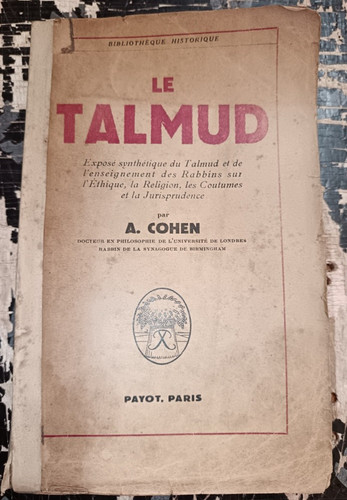 Judaica judaisme talmud - le,