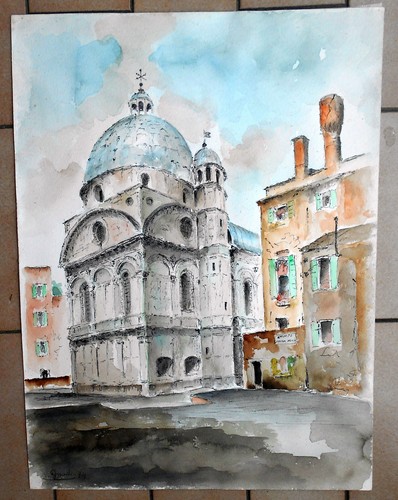 Acquerello acquarello venezia - acquerello,