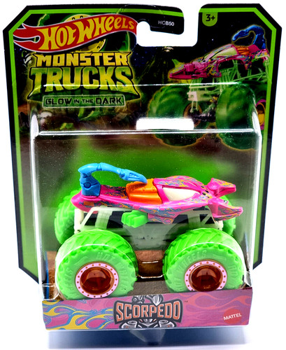 Hot wheels glow the dark - glow,