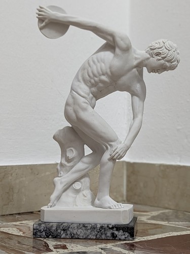 Statua discobolo mirone h - statua,