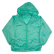 Giacca Da Pioggia Verde Con