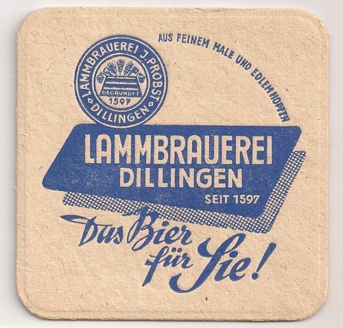 Lammbrauerei dillingen j - dillingen, (j