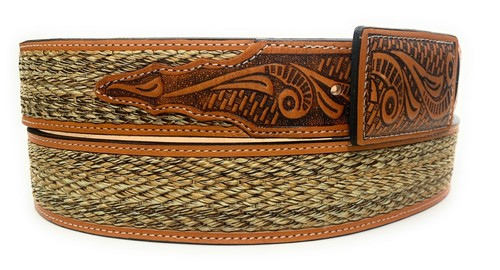 Cintura uomo western - uomo, pelle