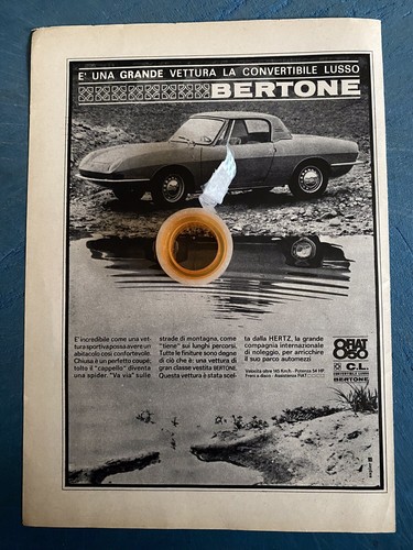 Rara pubblicita fiat 850 - pubblicita’,