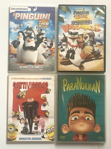 Lotto dvd cartoni animati - dvd,