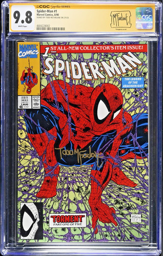 Spider man 1990 cgc 9 - spider-man, ss