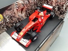 Modellini auto 1:18 Hot Wheels Racing Ferrari F1 Spa 2001 52. GP Schumacher #1 confezione originale