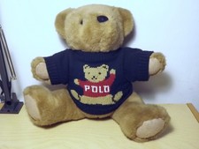 Ralph Lauren Orsetto Orsacchiotto Peluche con Maglia Originale 30 cm Usato 1997