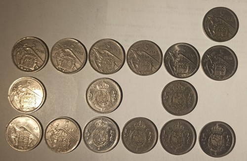 Lotto monete spagna 5 - n°71,