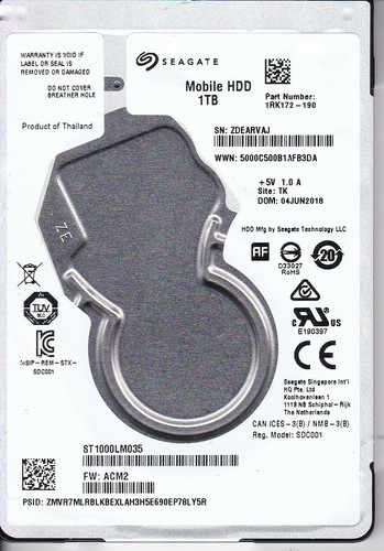 Seagate st1000lm035 - seagate,