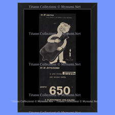 Anni '50  * Pubblicità Originale "Pirelli, Borsa Acqua Calda" Cornice