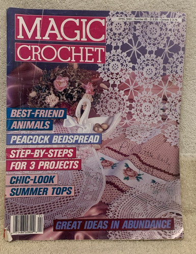Aprile 1990 magic crochet - aprile,