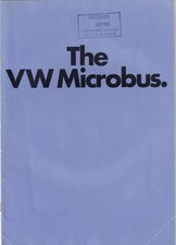 VOLKSWAGEN, LA BROCHURE VW