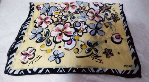 Stola fendi 100 seta - 100%, *