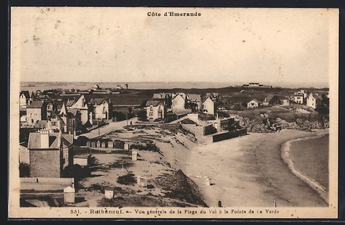 Cpa rothéneuf vue - cpa, rothéneuf,